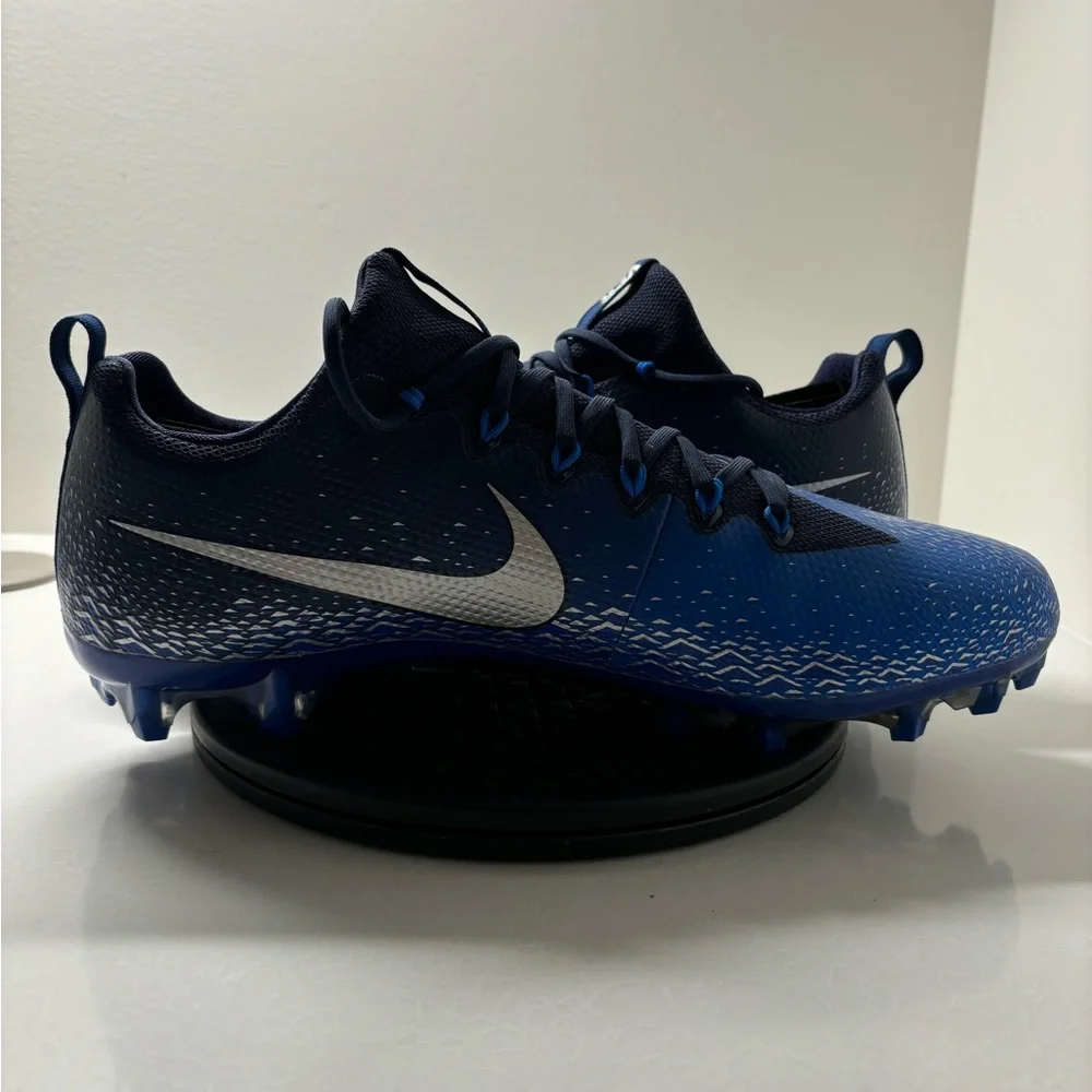 Nike Vapor Untouchable Pro Football Cleats Team Blue Mens Size 16 833385-404 EUC